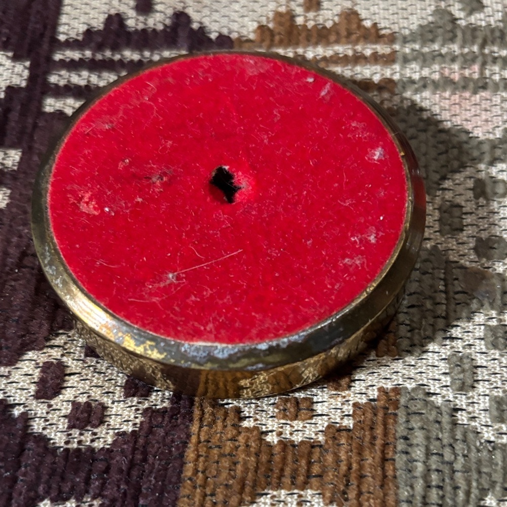 Vintage Brass Paperweight - Picture 2 of 2